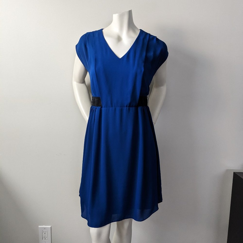 RW & Co. - Blue Midi Dress - Size M
